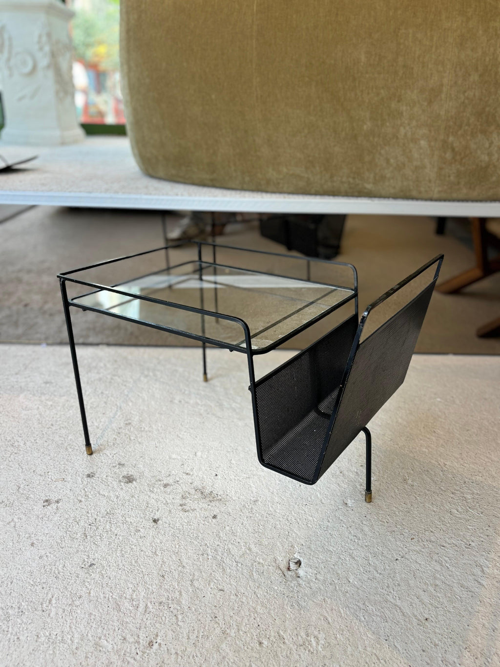 Side table by Mathieu Matégot