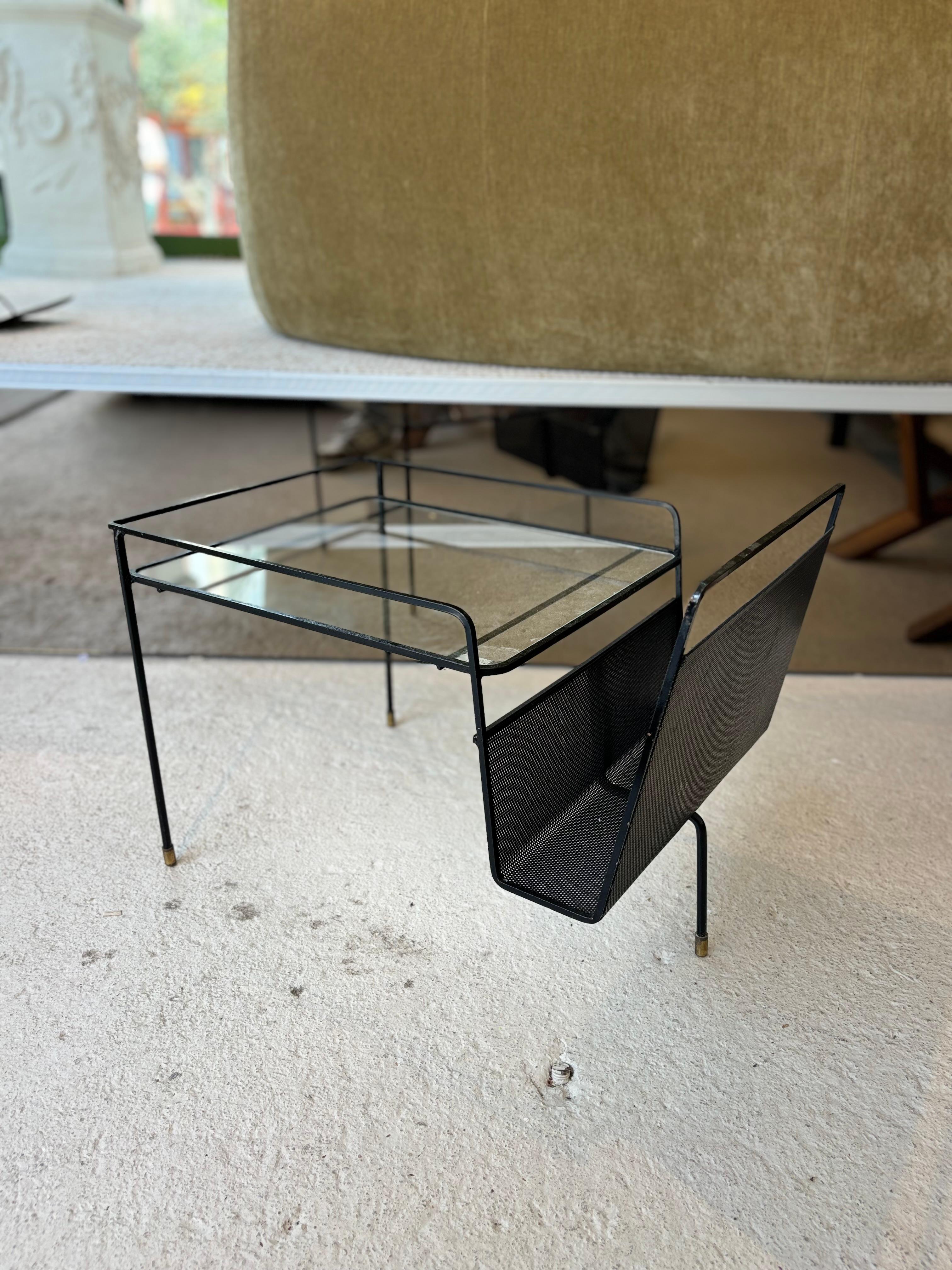 Side table by Mathieu Matégot