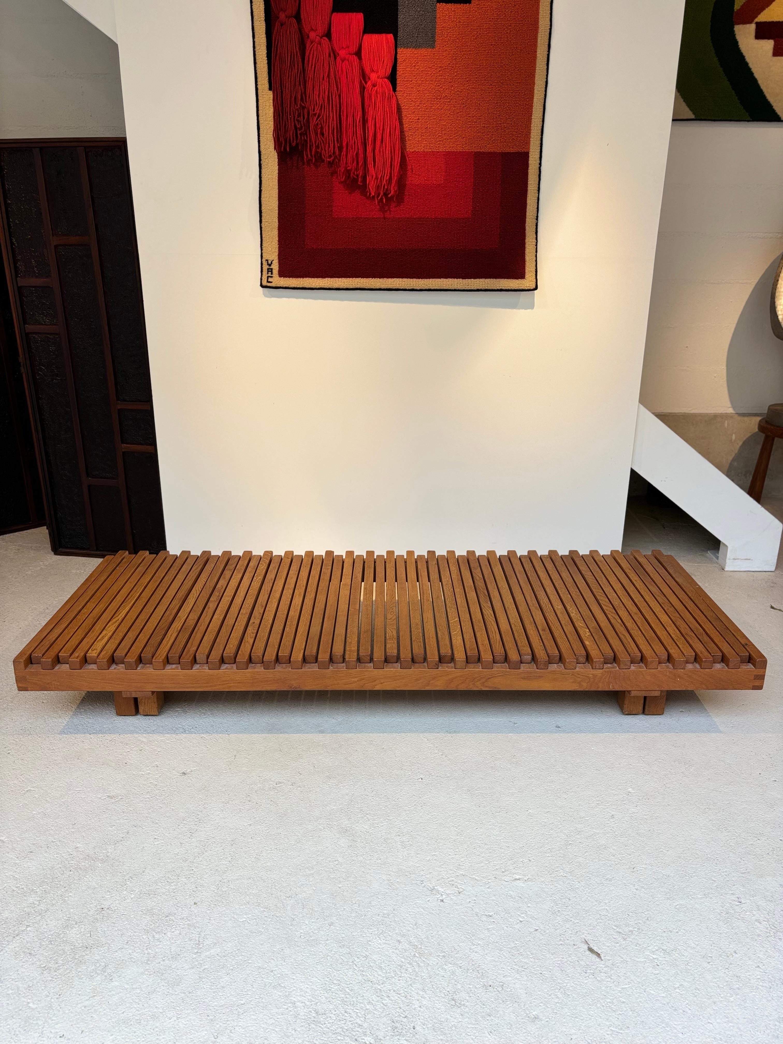 LO7 Sofa/Daybed Base or coffee table by Pierre Chapo