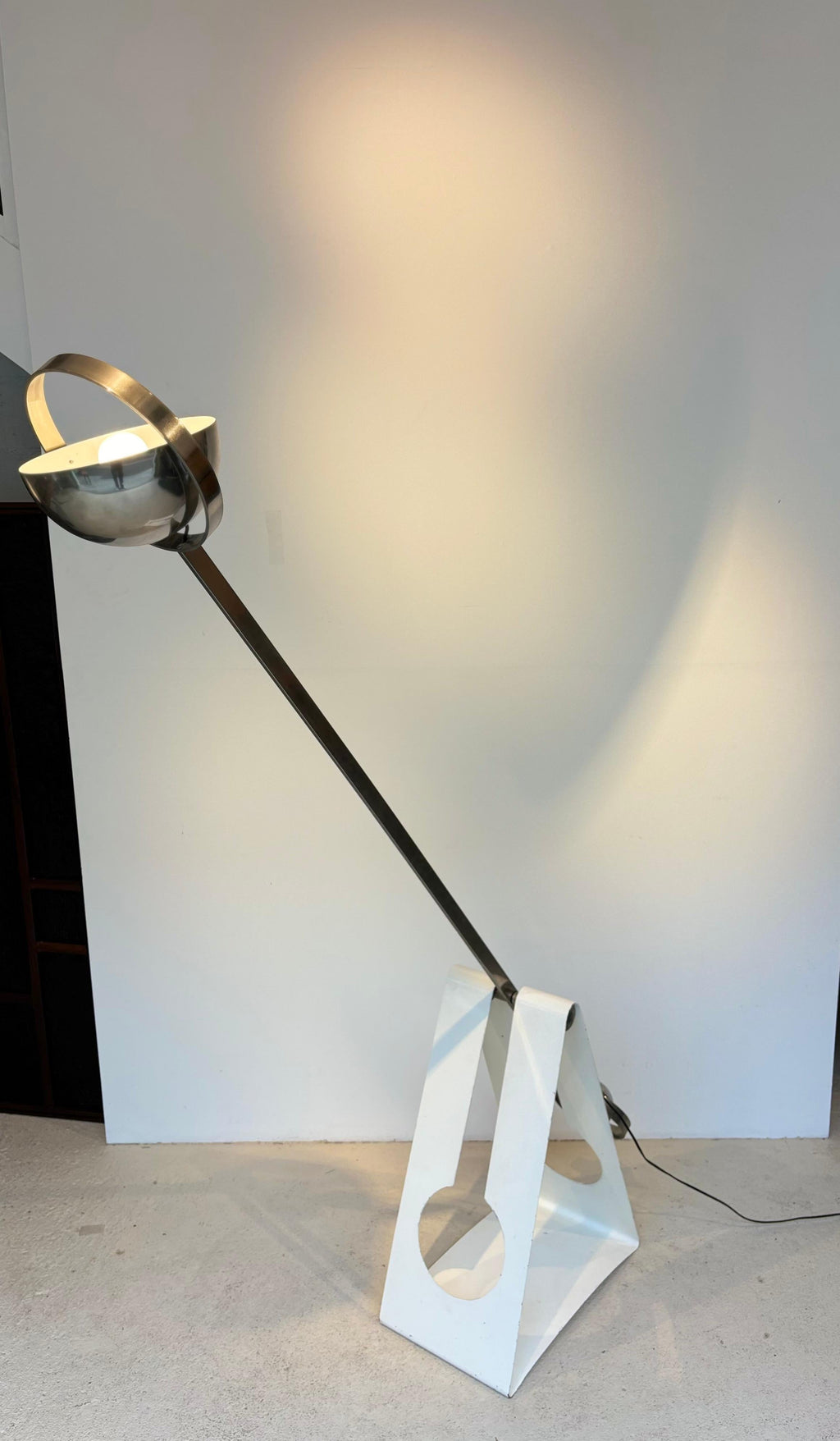 Scarce floorlamp by Sabine Charoy for Verre et Lumières.