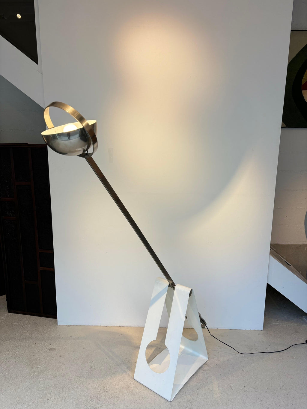 Scarce floorlamp by Sabine Charoy for Verre et Lumières.
