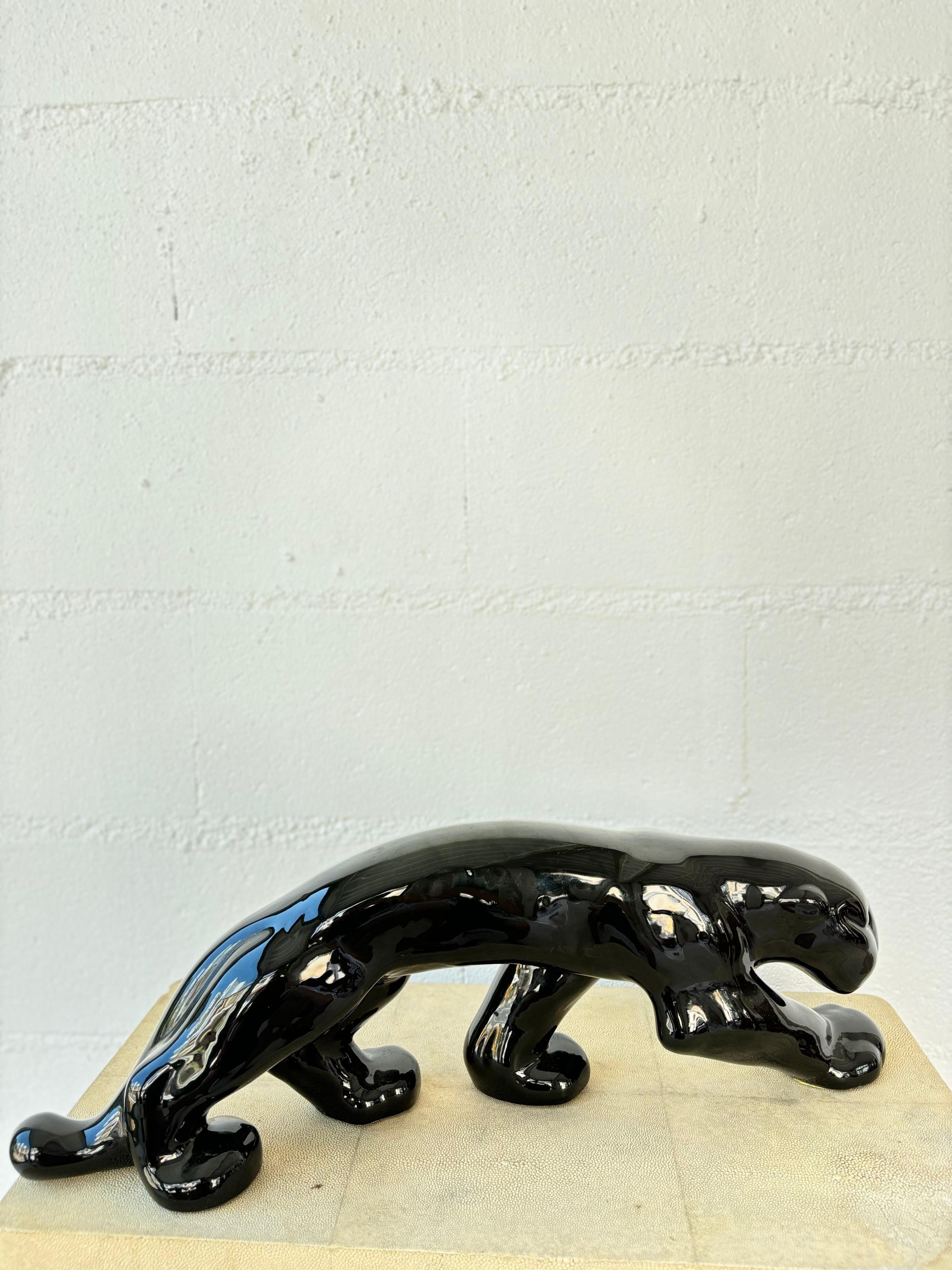 Panthère sculpture by Primavera