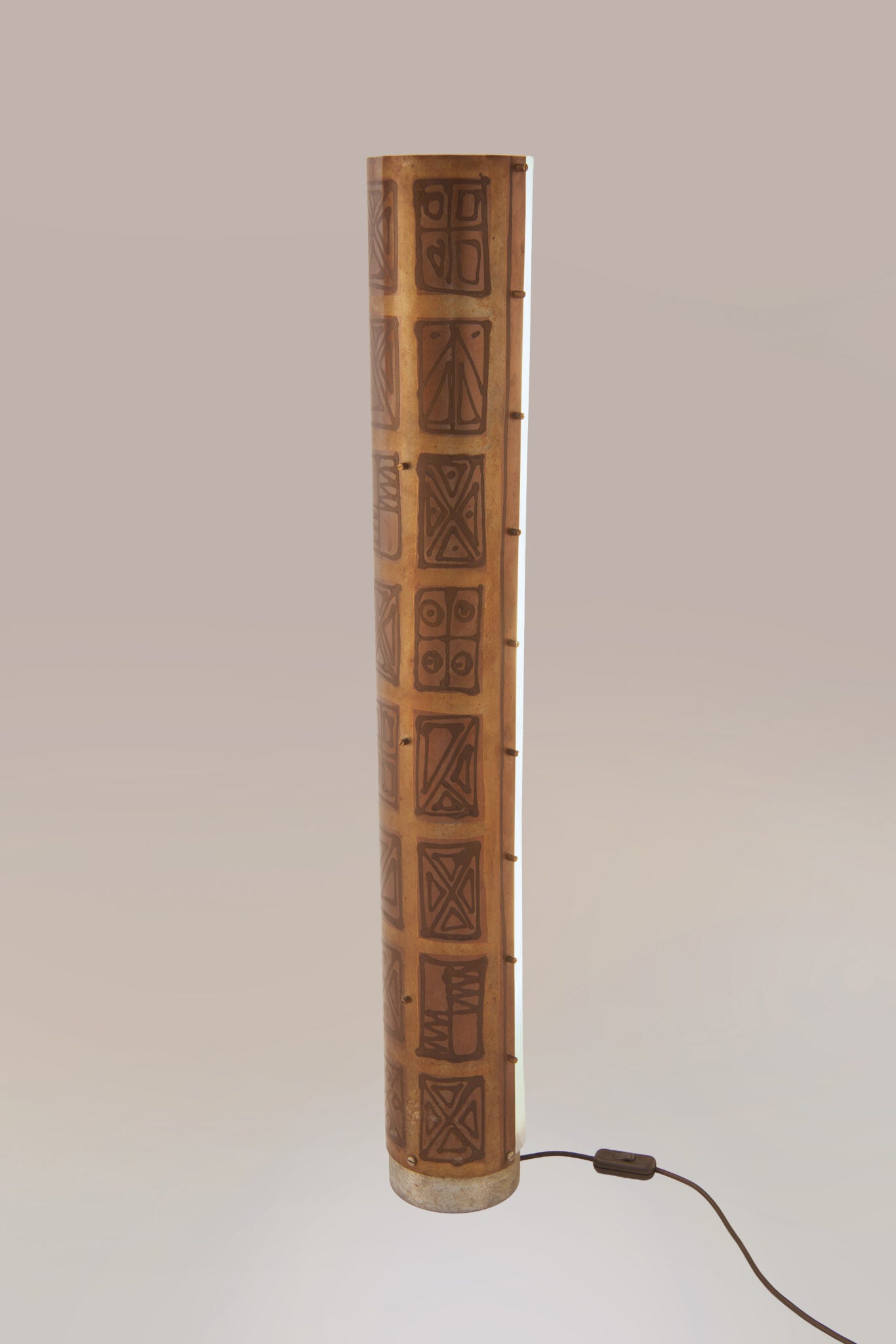Italian Brutalist Floor Lamp