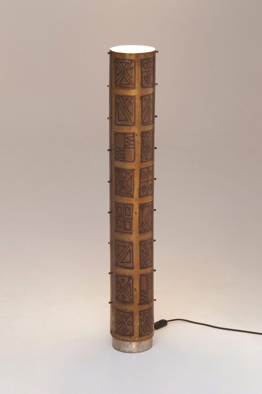 Italian Brutalist Floor Lamp