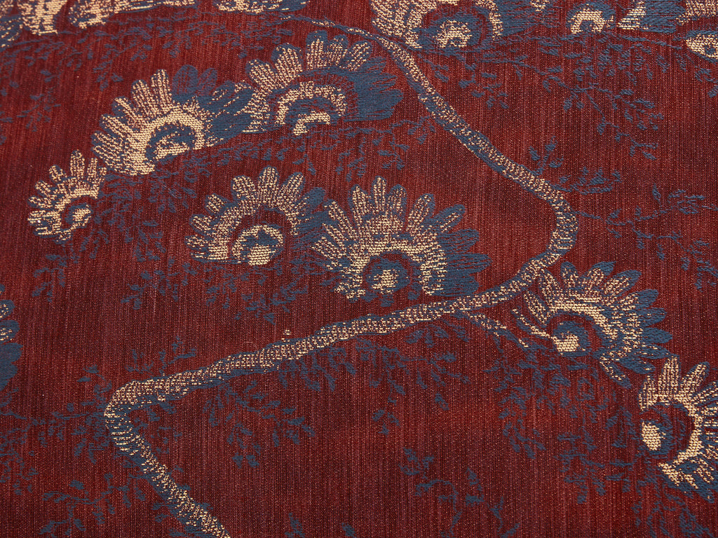 Jacques Charpentier for Maison Jansen pair of ottomans Métaphores upholstery 1970s