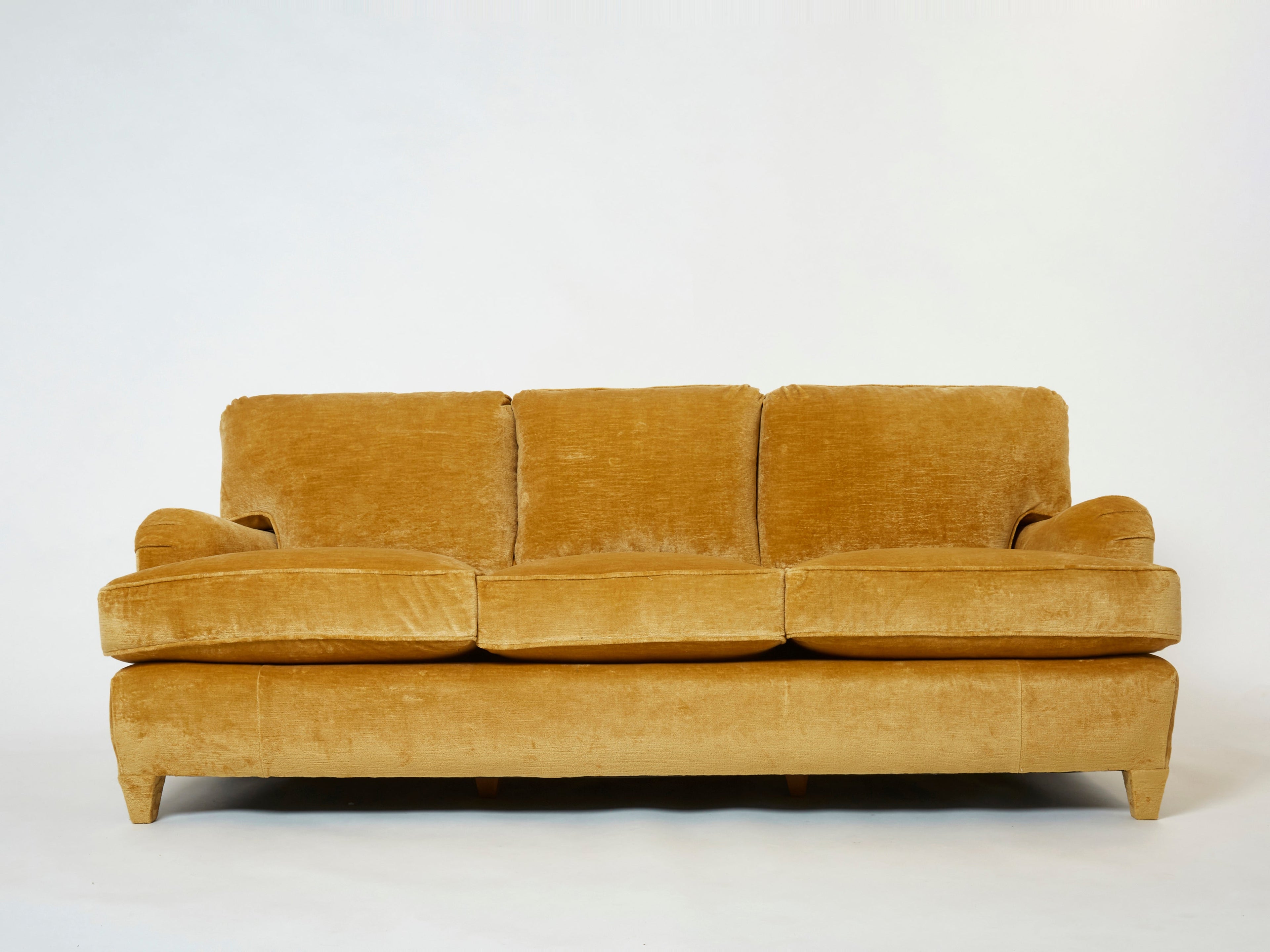 Jean-Michel Frank art deco sofa new velvet upholstery 1935