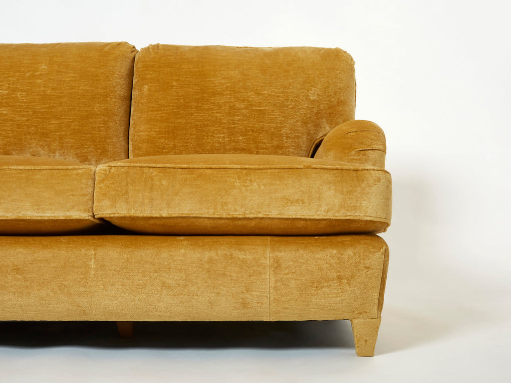 Jean-Michel Frank art deco sofa new velvet upholstery 1935