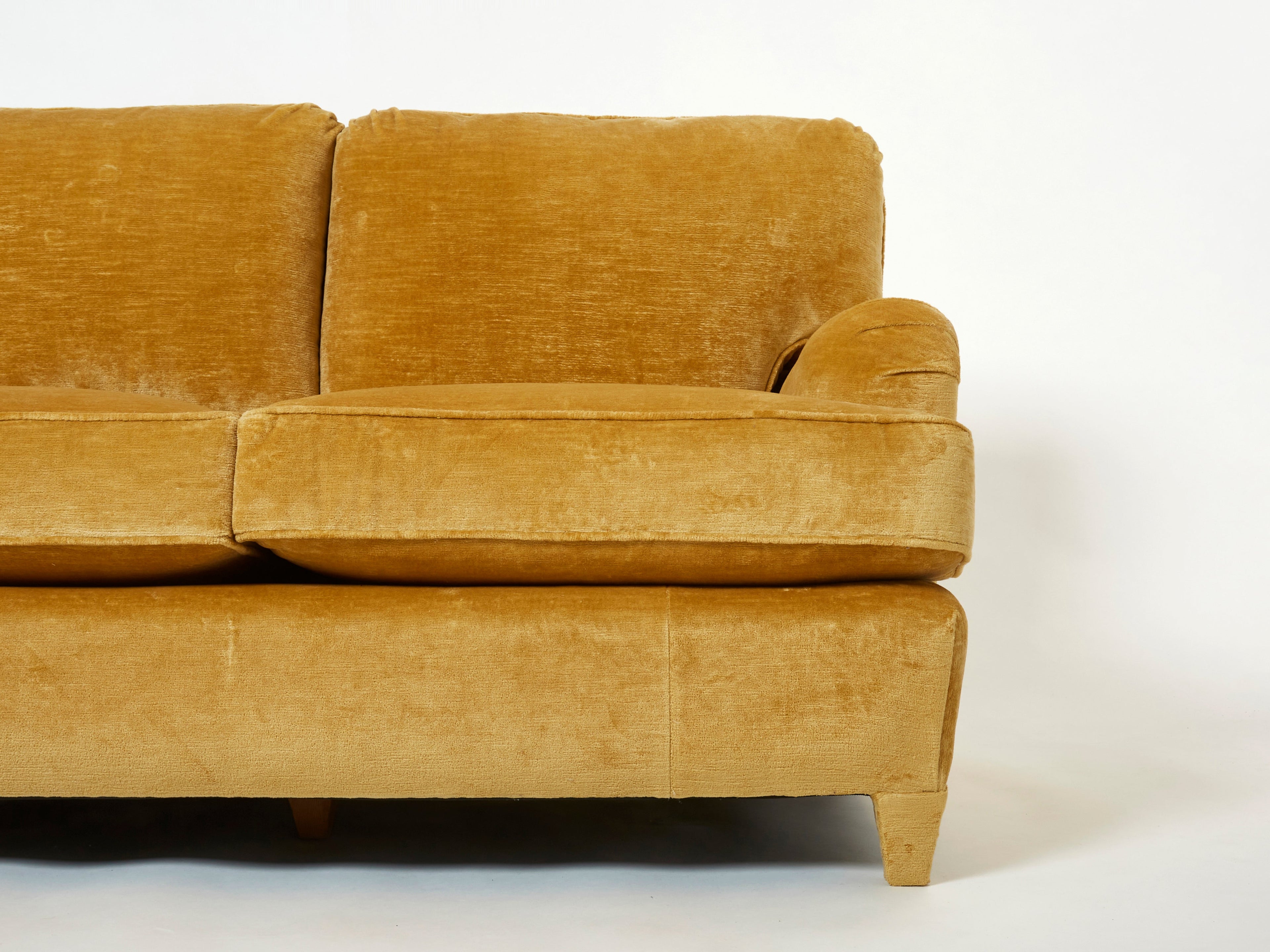 Jean-Michel Frank art deco sofa new velvet upholstery 1935