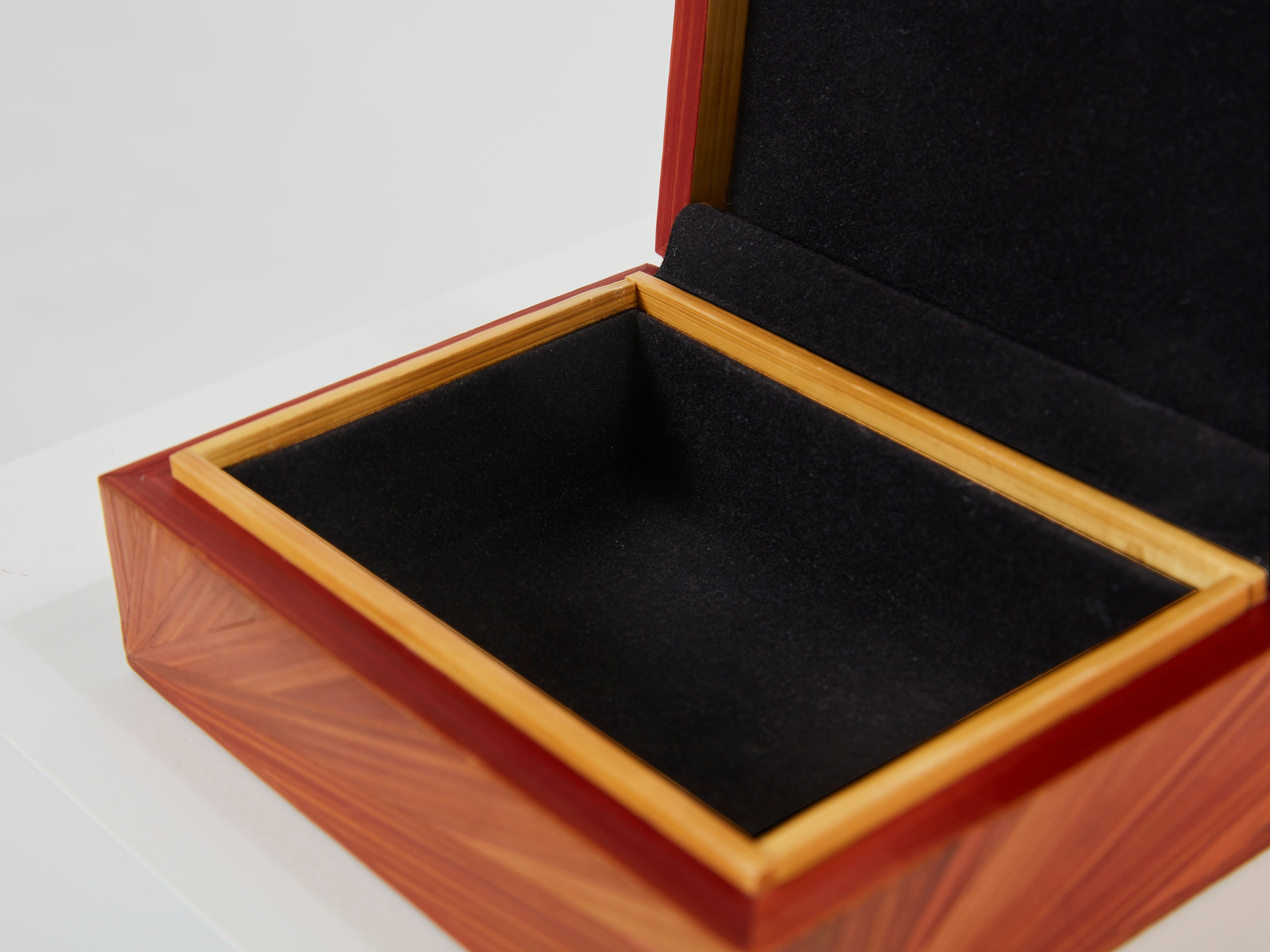 Jean-Michel Frank straw marquetry box 1930