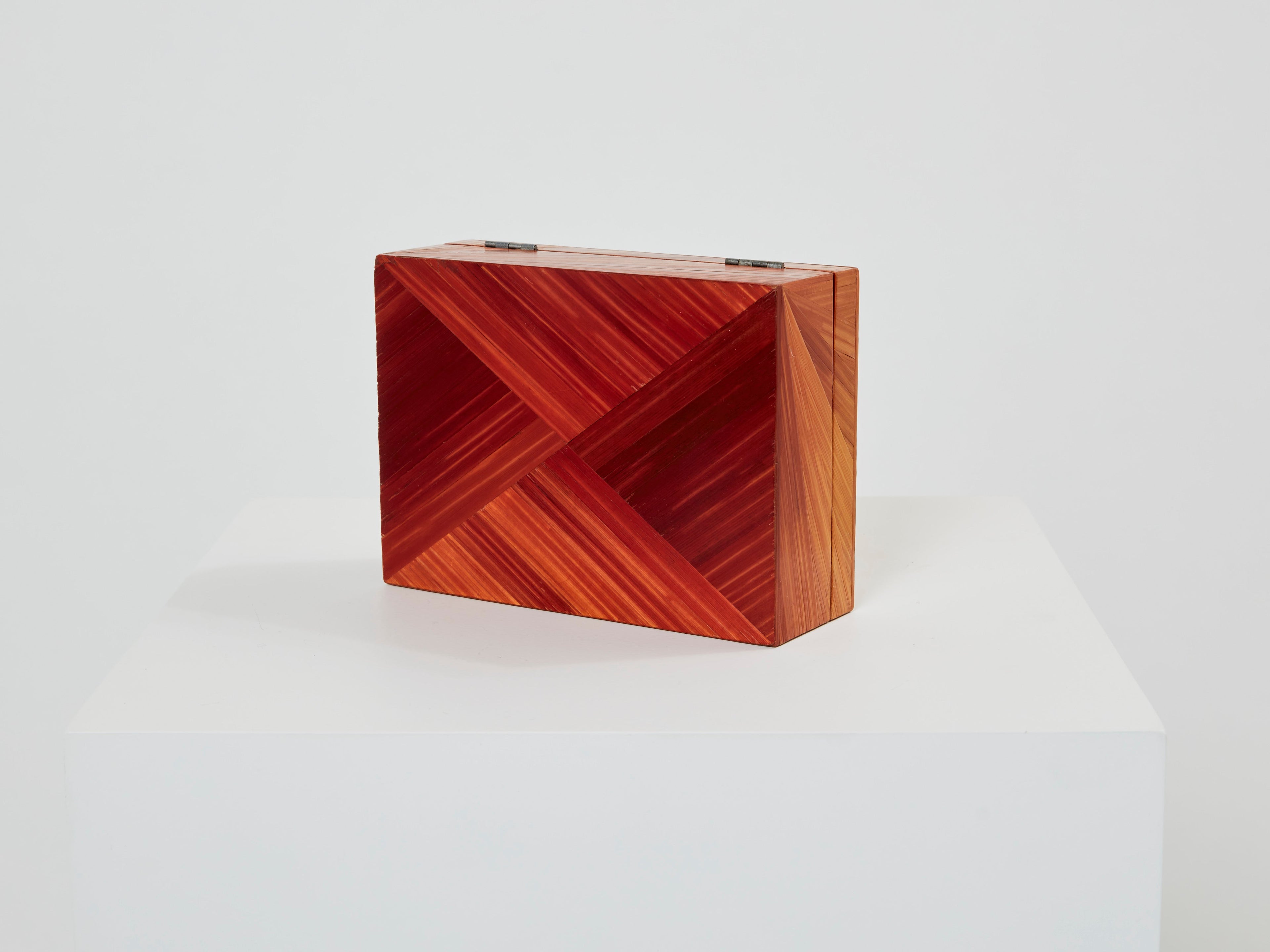 Jean-Michel Frank straw marquetry box 1930