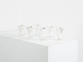 La Maison Desny Art Deco set of 6 silvered metal cocktail cups 1928