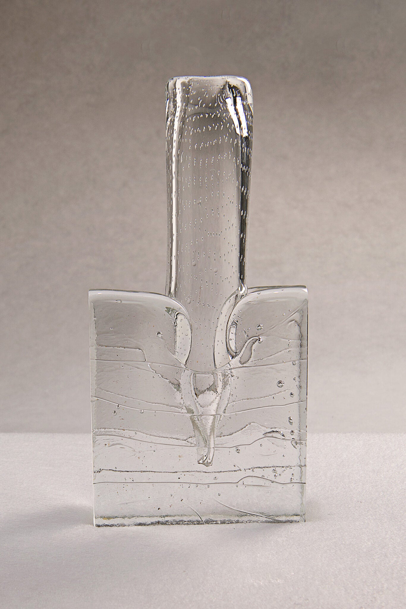 l'Anverre, Sem Schanzer ‘L’ultimatum’ Vase in Glass