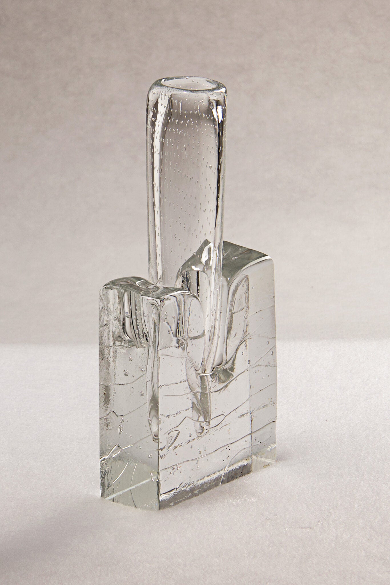 l'Anverre, Sem Schanzer ‘L’ultimatum’ Vase in Glass