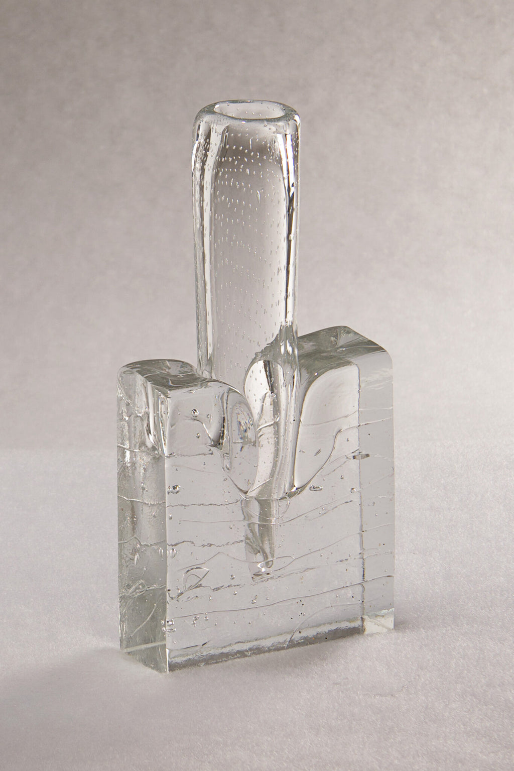 l'Anverre, Sem Schanzer ‘L’ultimatum’ Vase in Glass