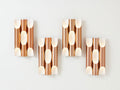 Maija Liisa Komulainen for RAAK set of 4 wall lights Fuga 1960