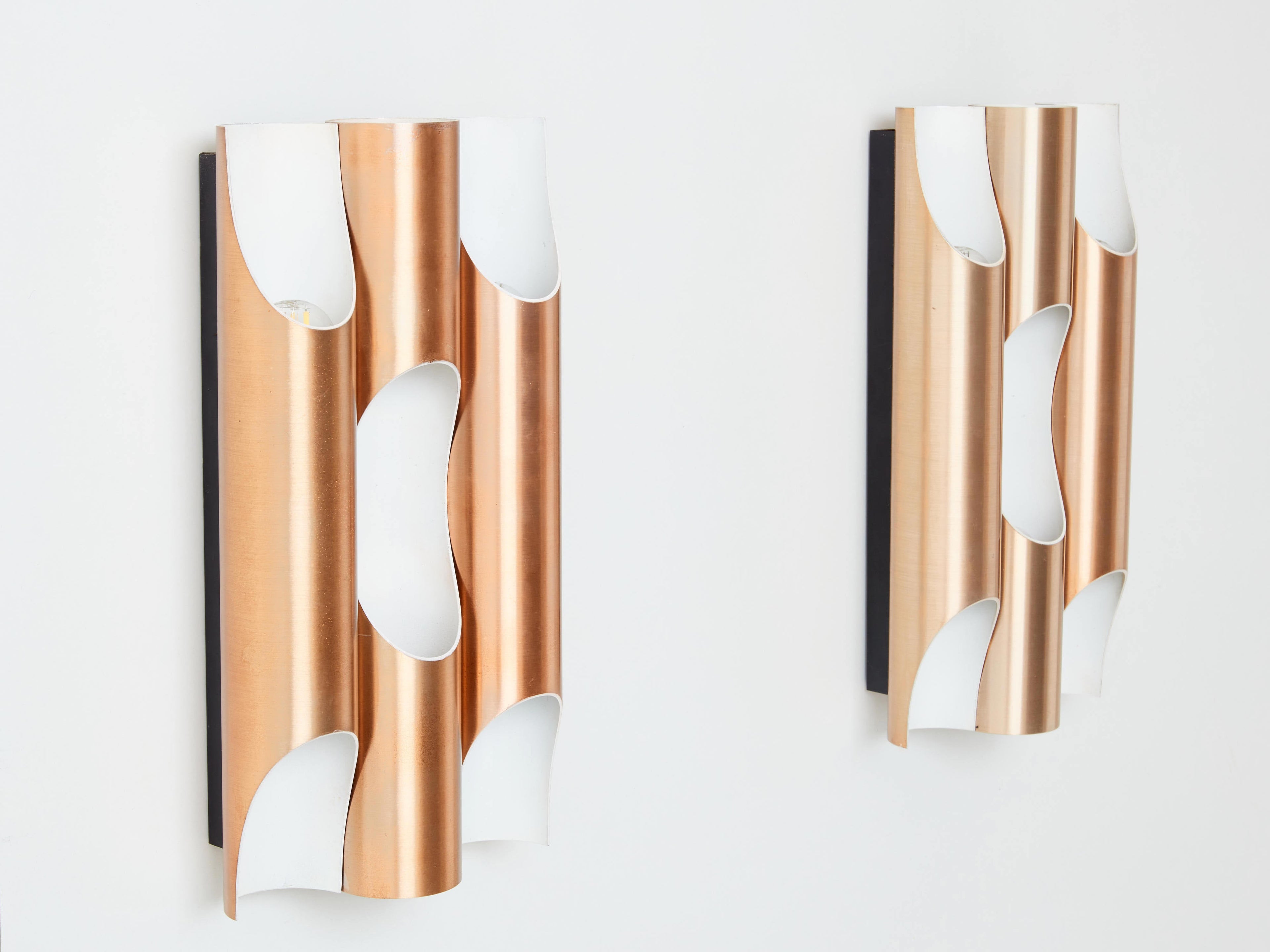Maija Liisa Komulainen for RAAK set of 4 wall lights Fuga 1960