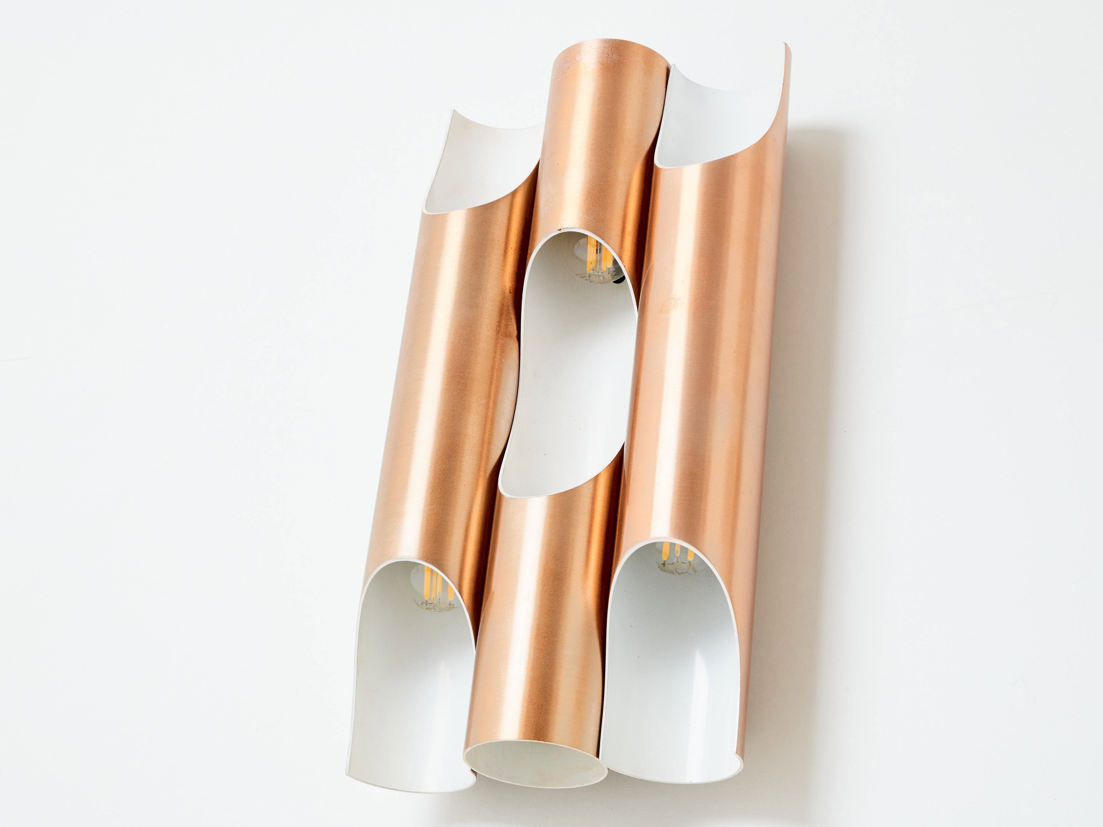 Maija Liisa Komulainen for RAAK set of 4 wall lights Fuga 1960