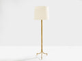 Maison Jansen foliage gilt bronze floor lamp 1950s