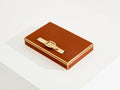 Maria Pergay for Hermès Paris red lacquer brass jewellery box 1970