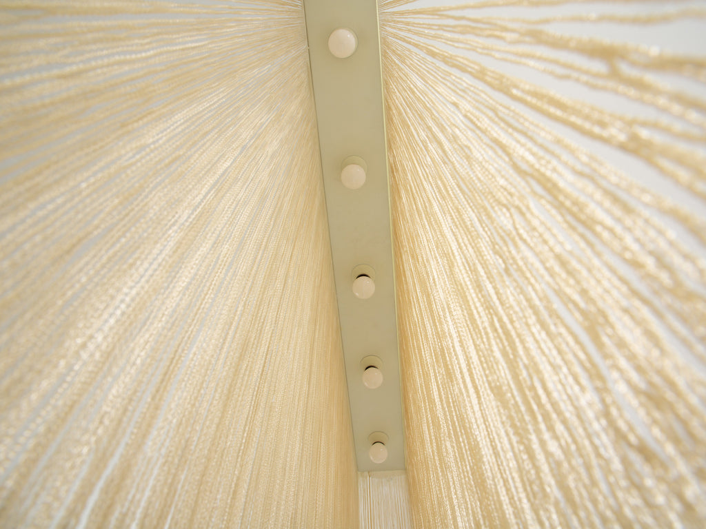 Mariyo Yagi Garbo chandeliers metal and nylon 1970s