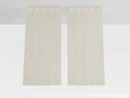 Pair of Mariyo Yagi Garbo chandeliers metal and nylon 1970s