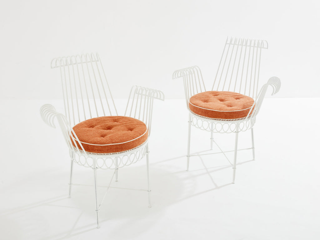 Mathieu Mategot Cap d’Ail complete dining set 1950s