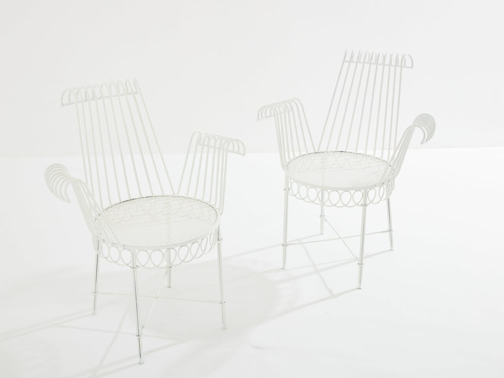 Mathieu Mategot Cap d’Ail complete dining set 1950s