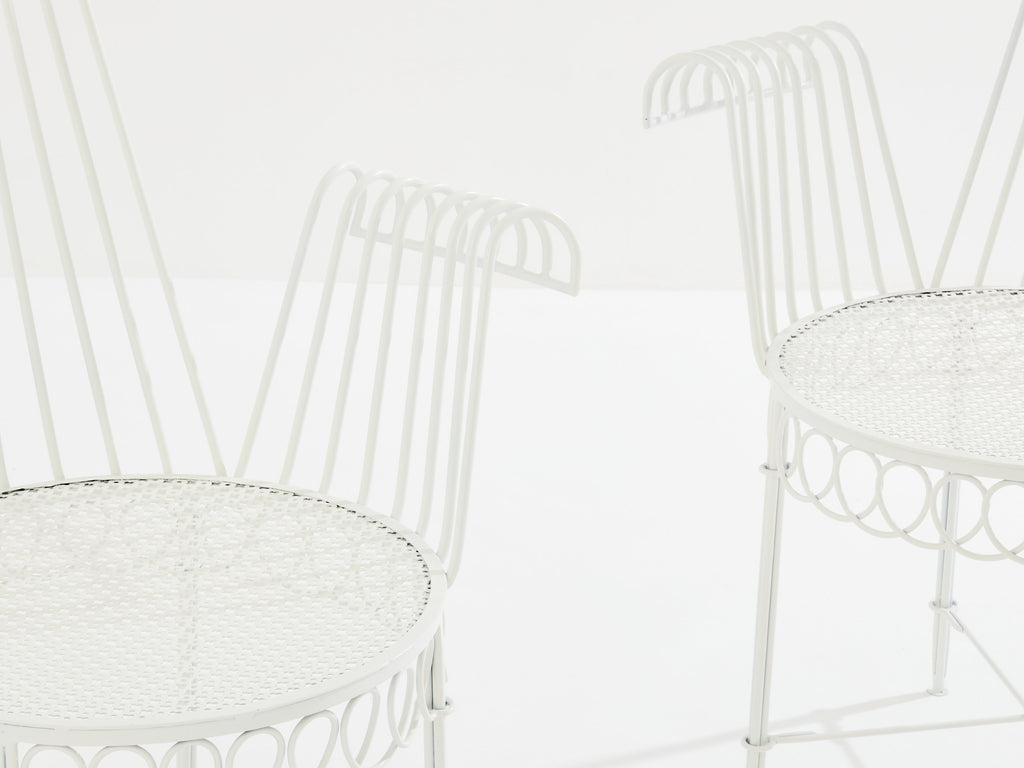 Mathieu Mategot Cap d’Ail complete dining set 1950s