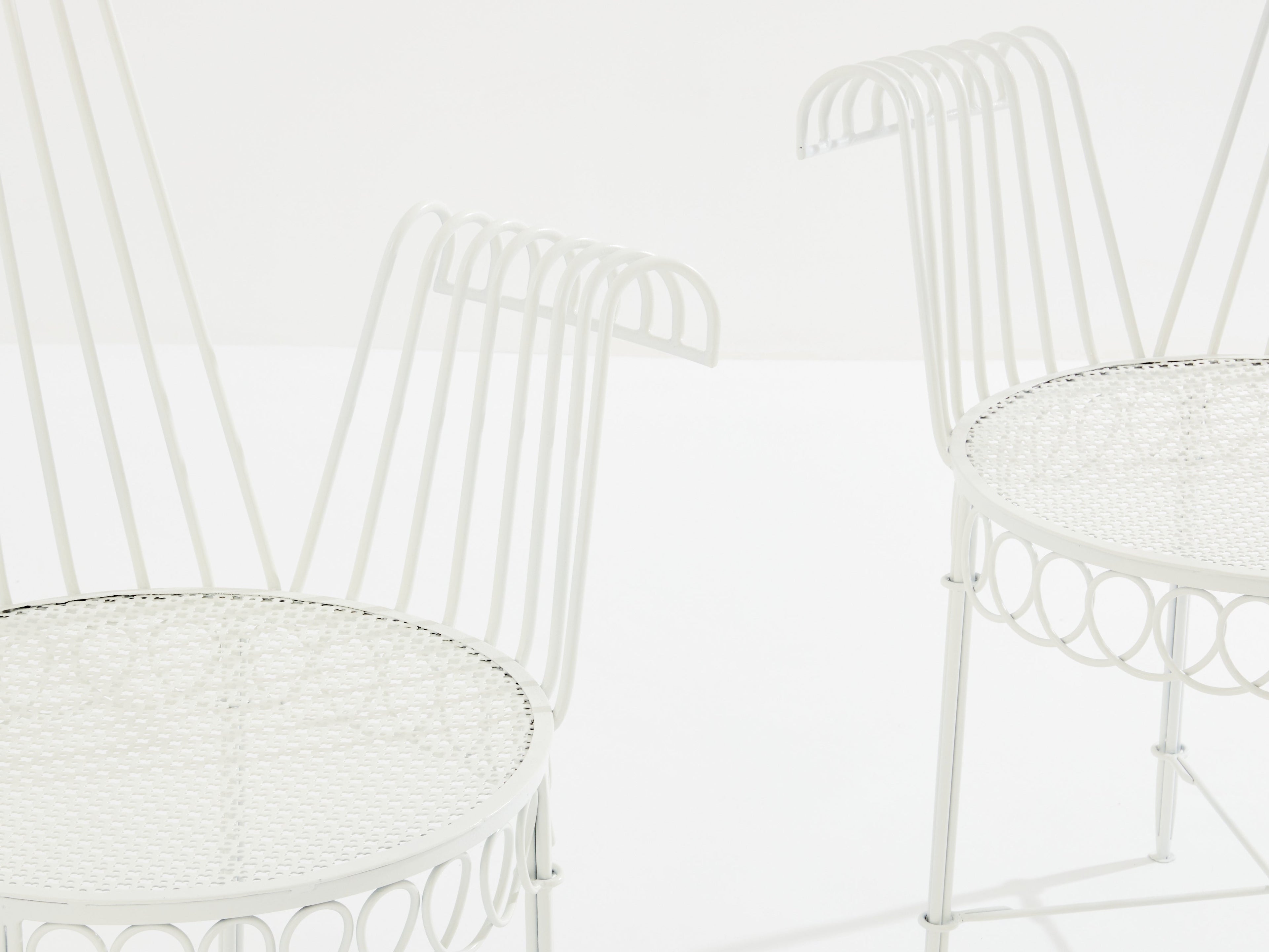 Mathieu Mategot Cap d’Ail complete dining set 1950s