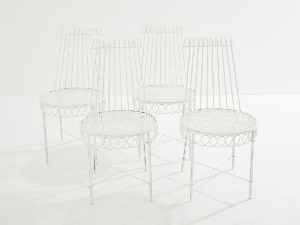 Mathieu Mategot Cap d’Ail complete dining set 1950s