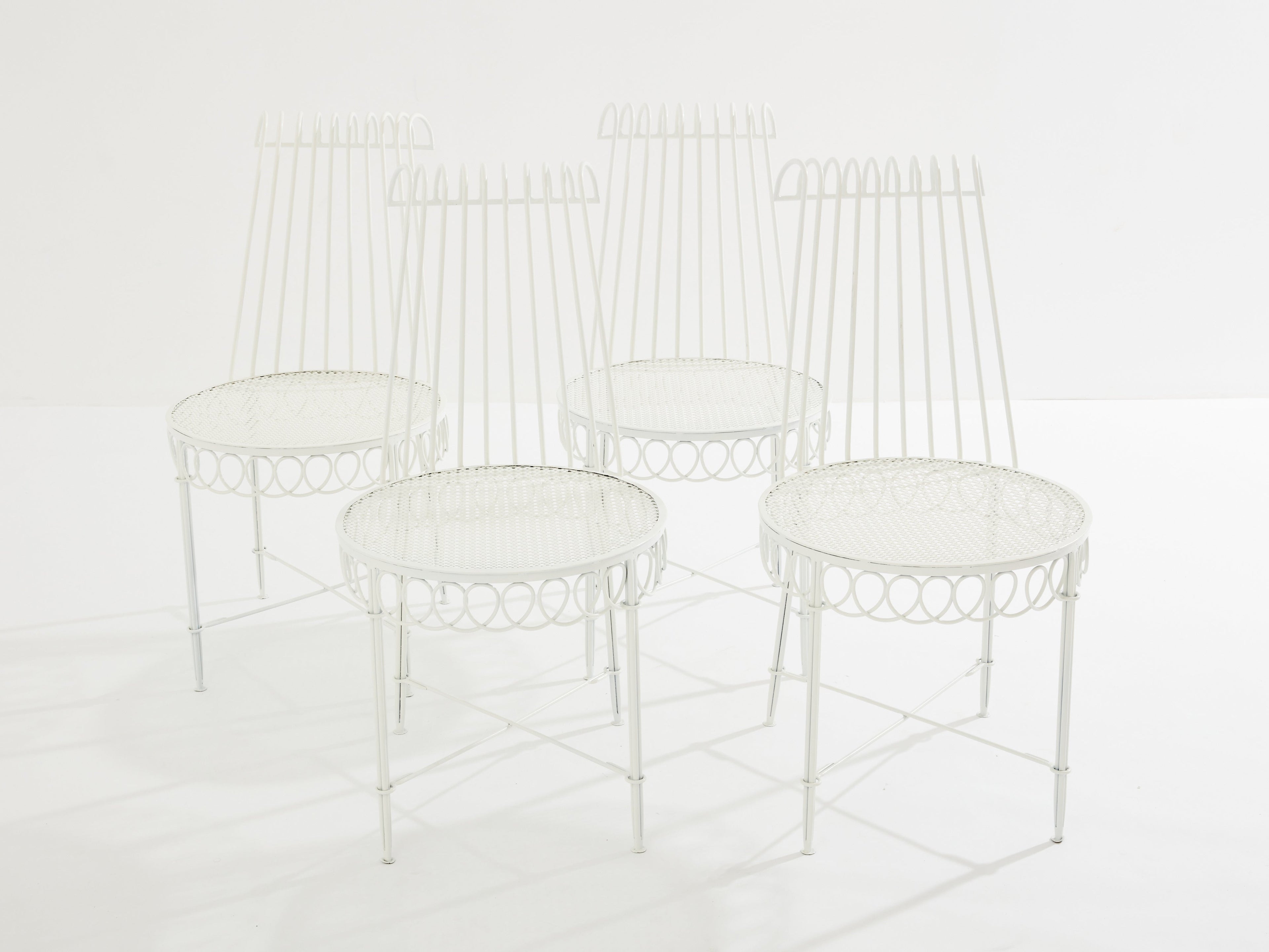 Mathieu Mategot Cap d’Ail complete dining set 1950s