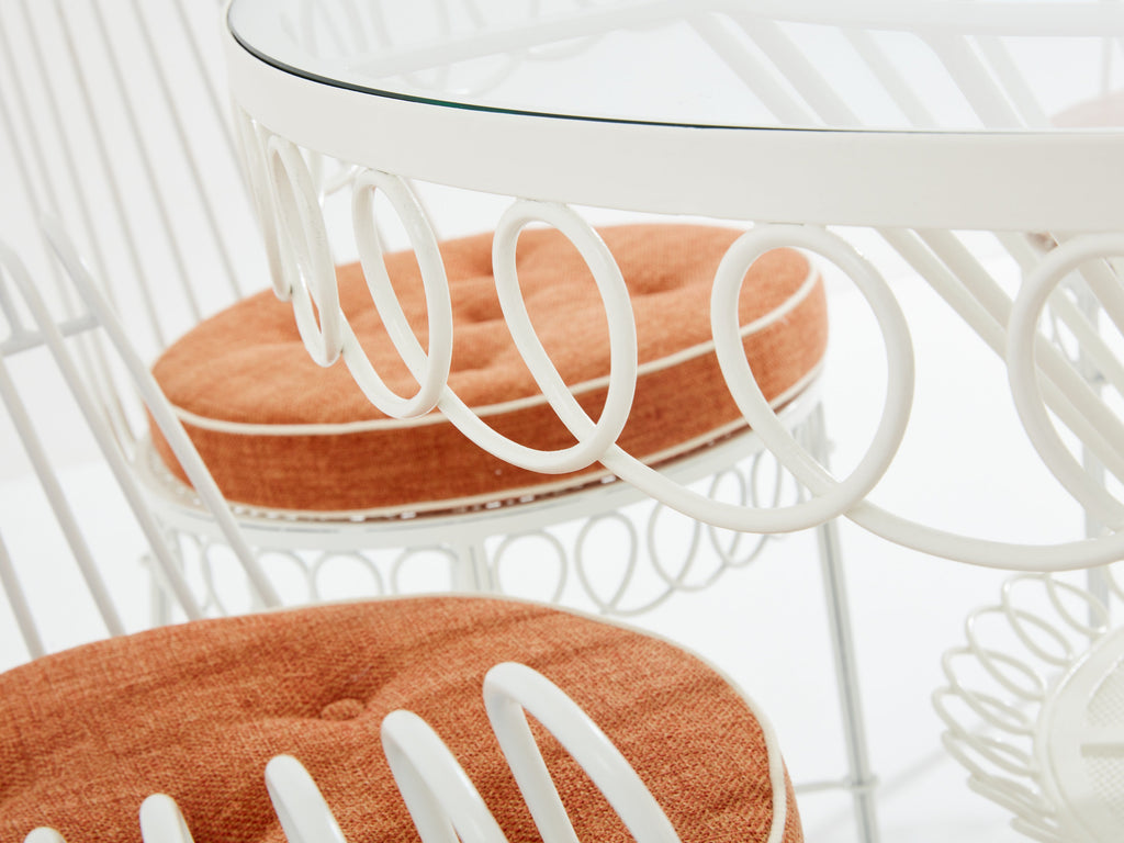 Mathieu Mategot Cap d’Ail complete dining set 1950s
