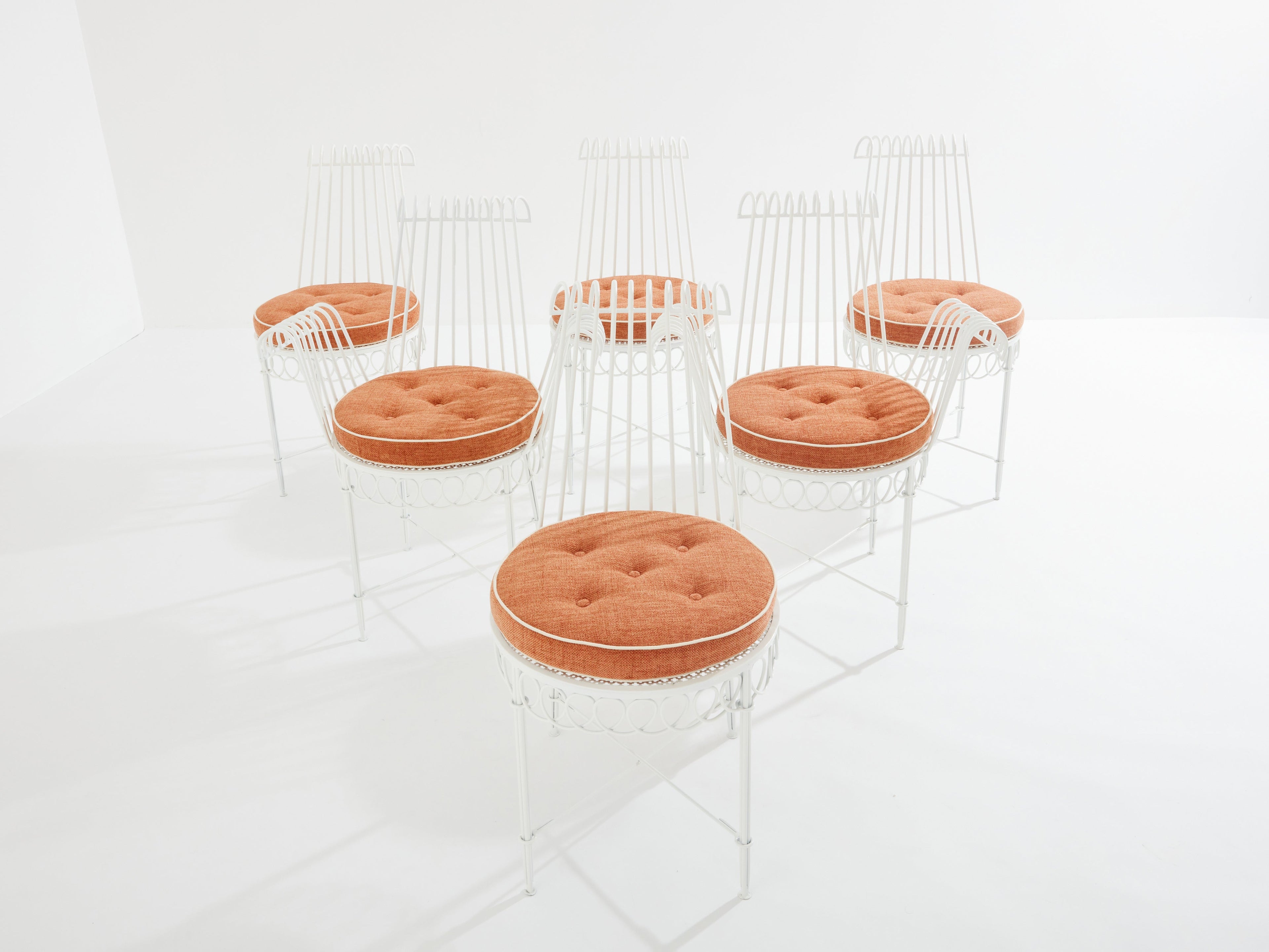 Mathieu Mategot Cap d’Ail complete dining set 1950s
