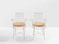 Mathieu Mategot pair of Cap d’Ail chairs 1950s