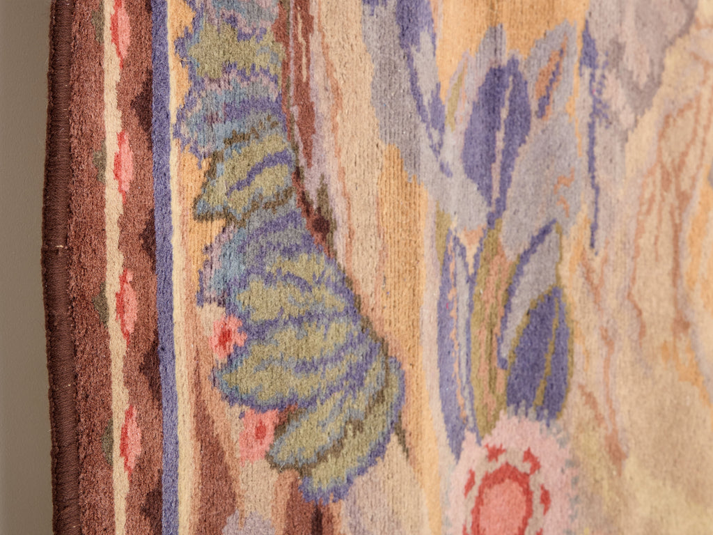 Maurice Dufrène for La Maitrise art deco rug 1922