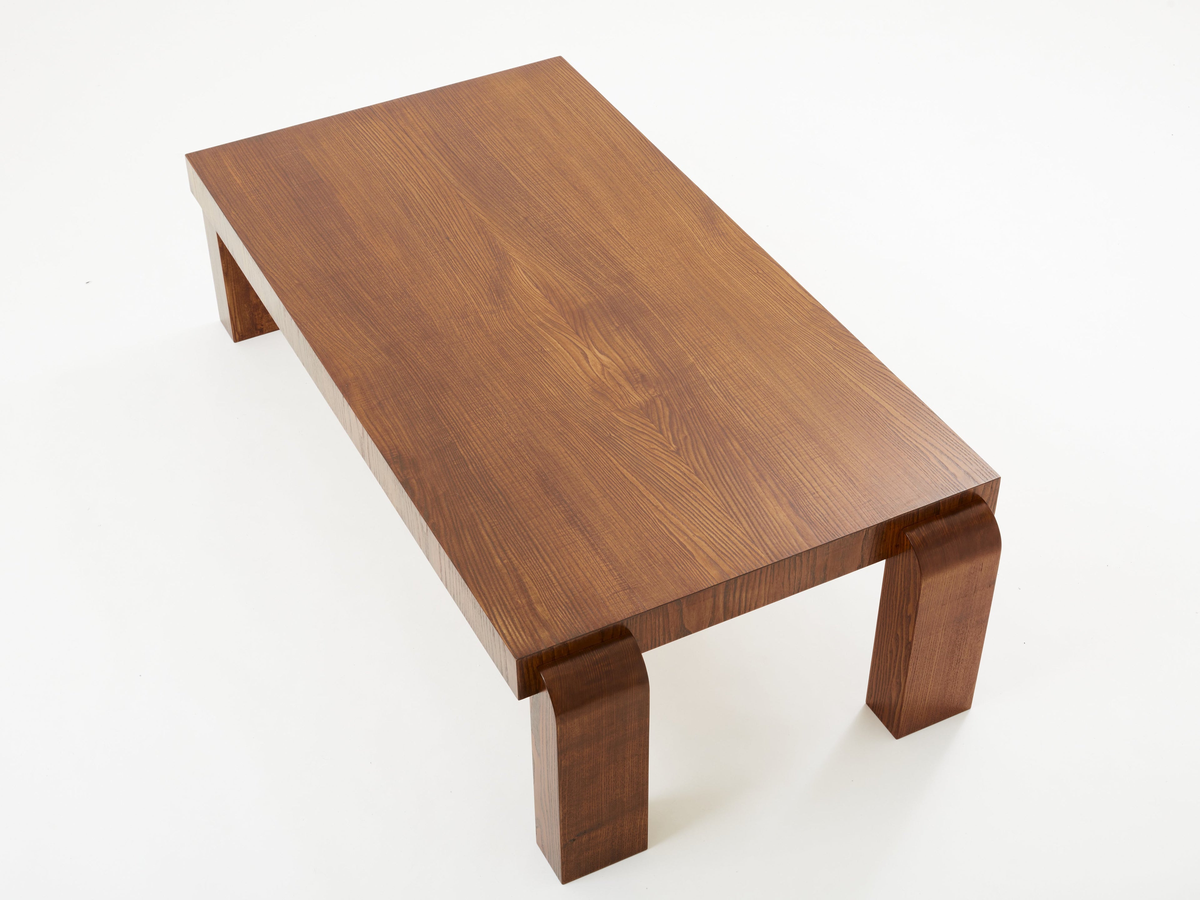 Michel Dufet modernist ashwood coffee table 1930