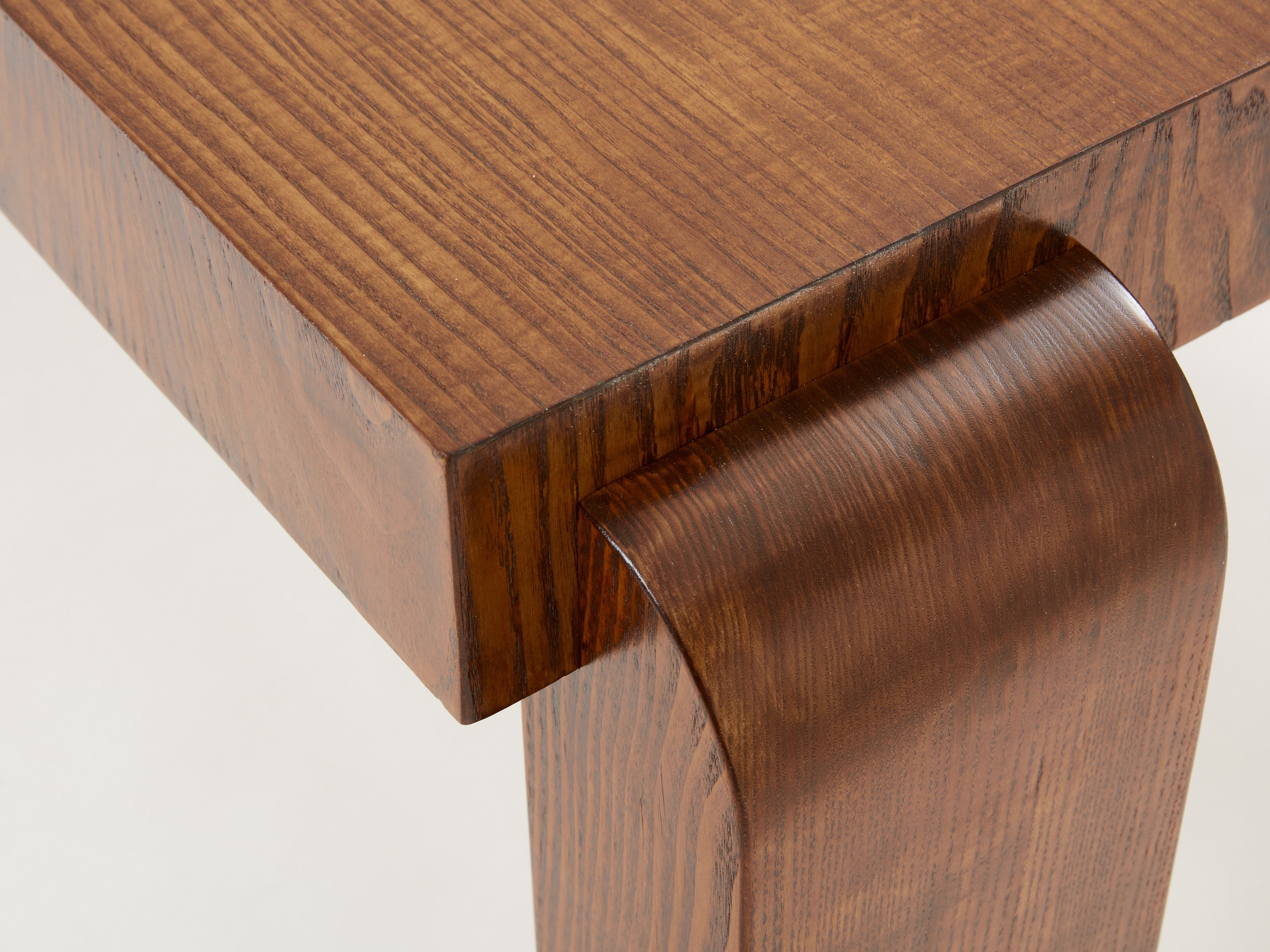 Michel Dufet modernist ashwood coffee table 1930