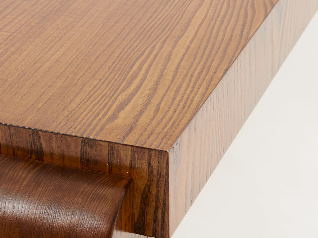 Michel Dufet modernist ashwood coffee table 1930