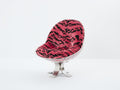 Michel Pigneres egg armchair lucite steel and velvet 1972