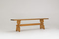 A pair of Mid-Century Brutalist Pine Benches