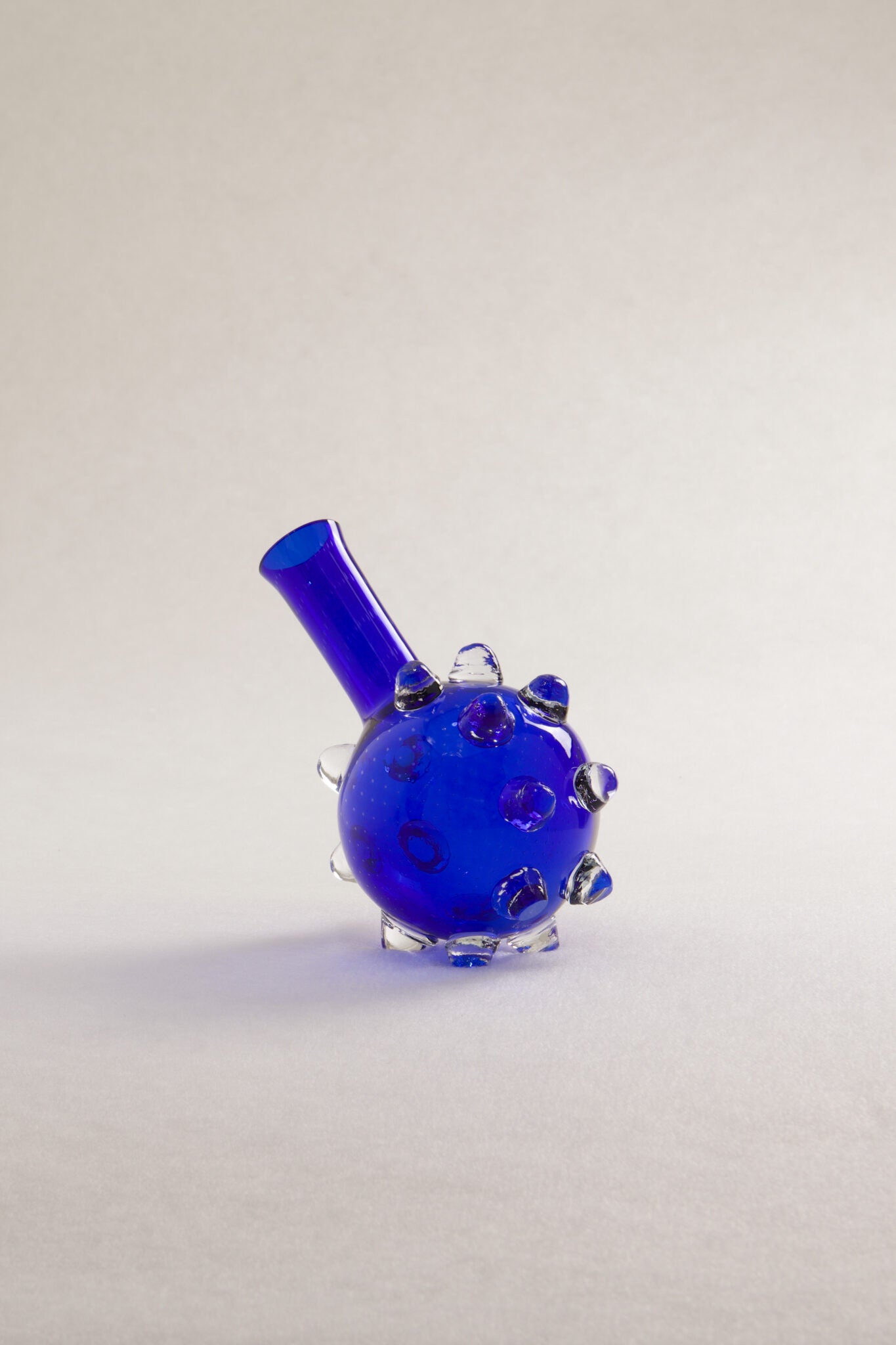 l'Anverre, Sem Schanzer ‘Mille pat’ Carafe in Blue Glass
