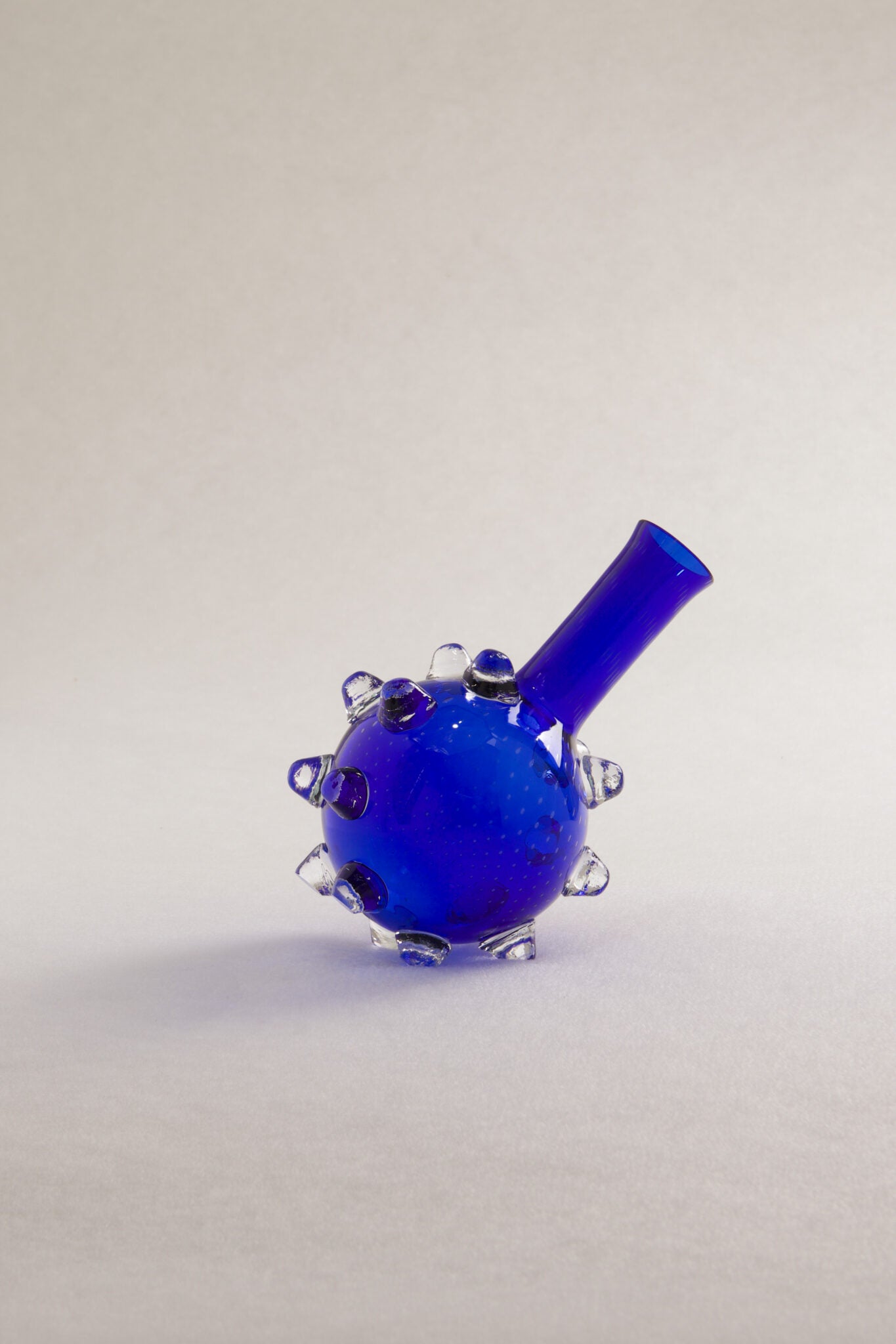 l'Anverre, Sem Schanzer ‘Mille pat’ Carafe in Blue Glass