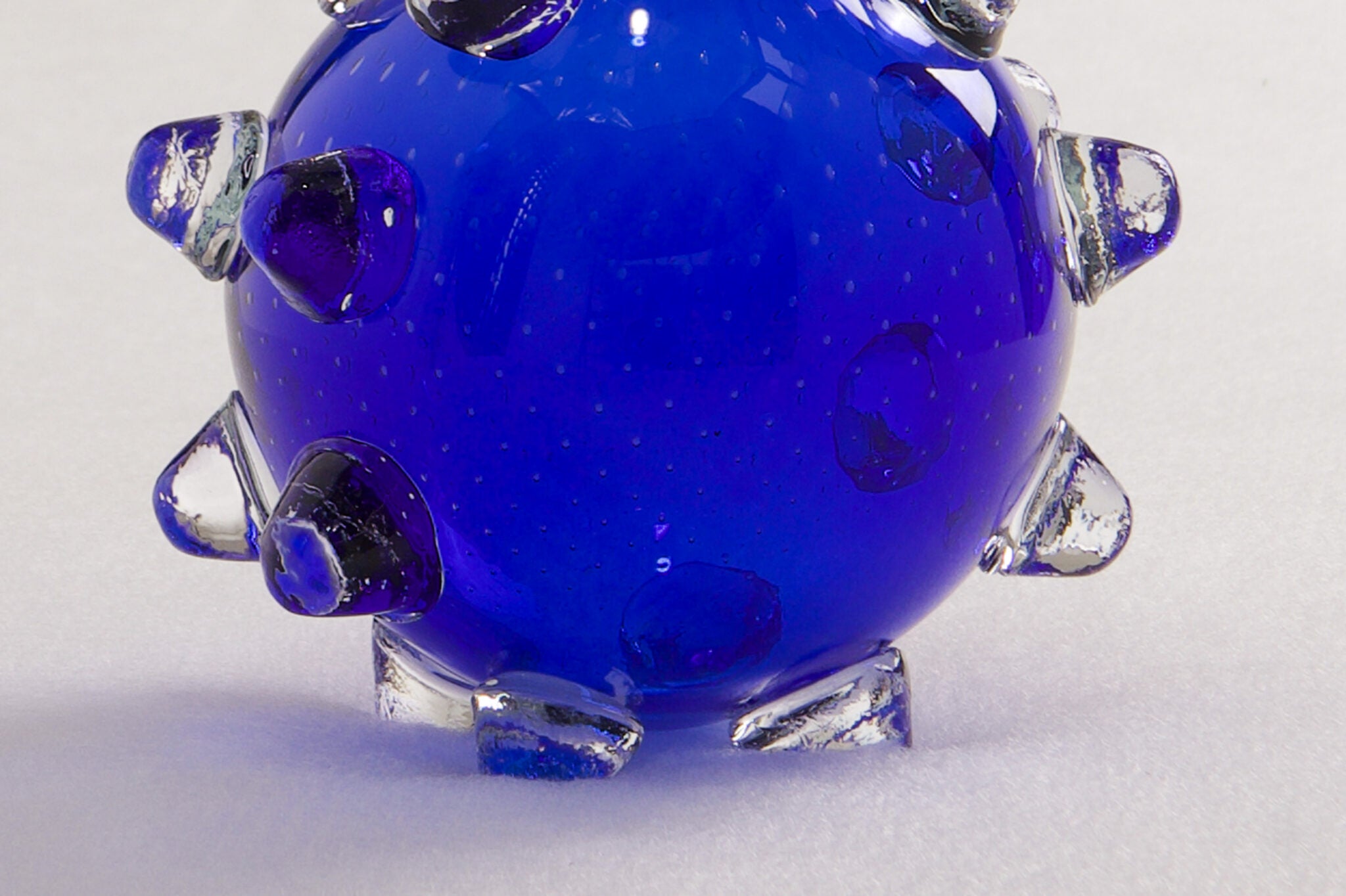 l'Anverre, Sem Schanzer ‘Mille pat’ Carafe in Blue Glass