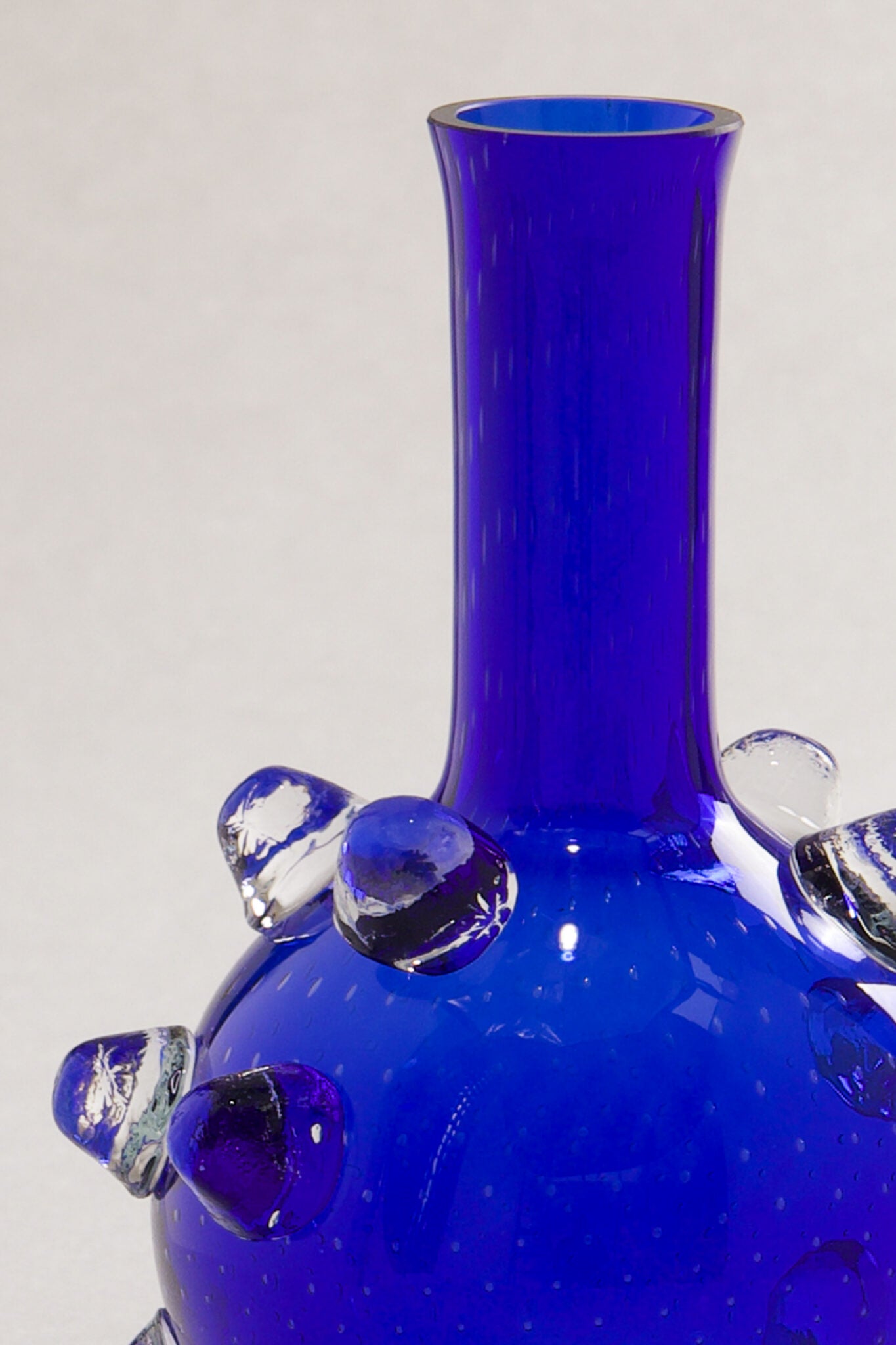 l'Anverre, Sem Schanzer ‘Mille pat’ Carafe in Blue Glass