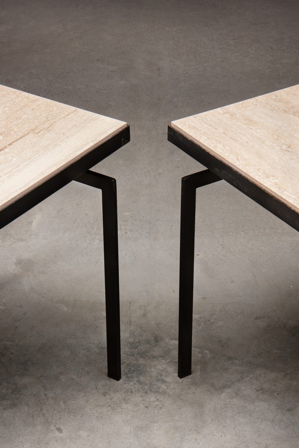 Rare Pair Side Tables