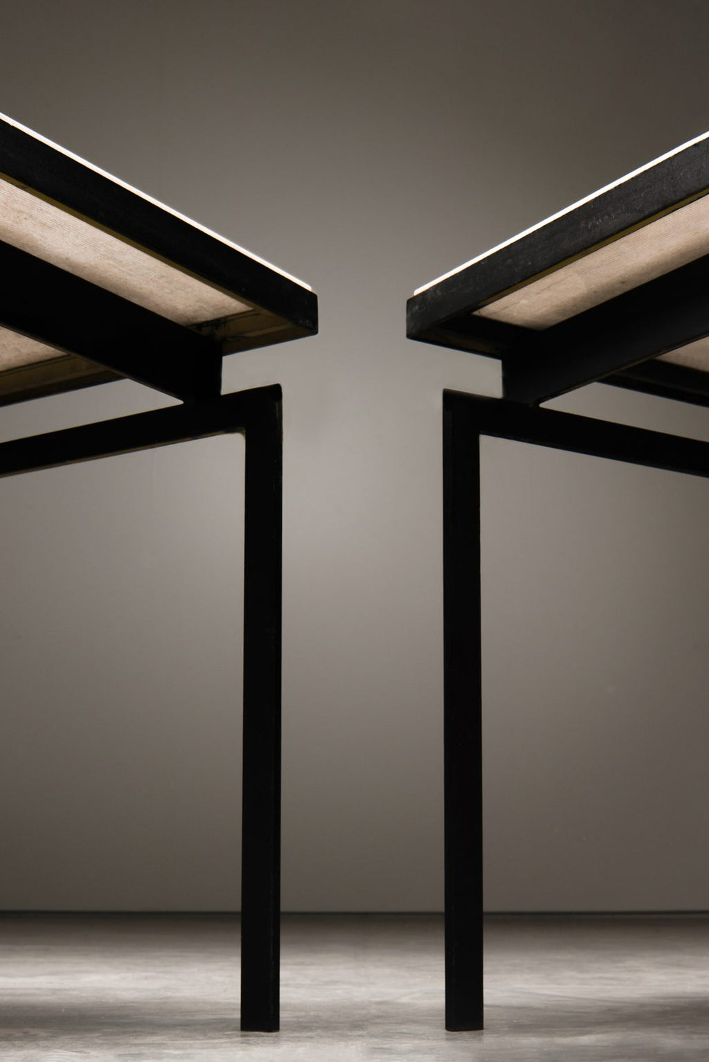 Rare Pair Side Tables