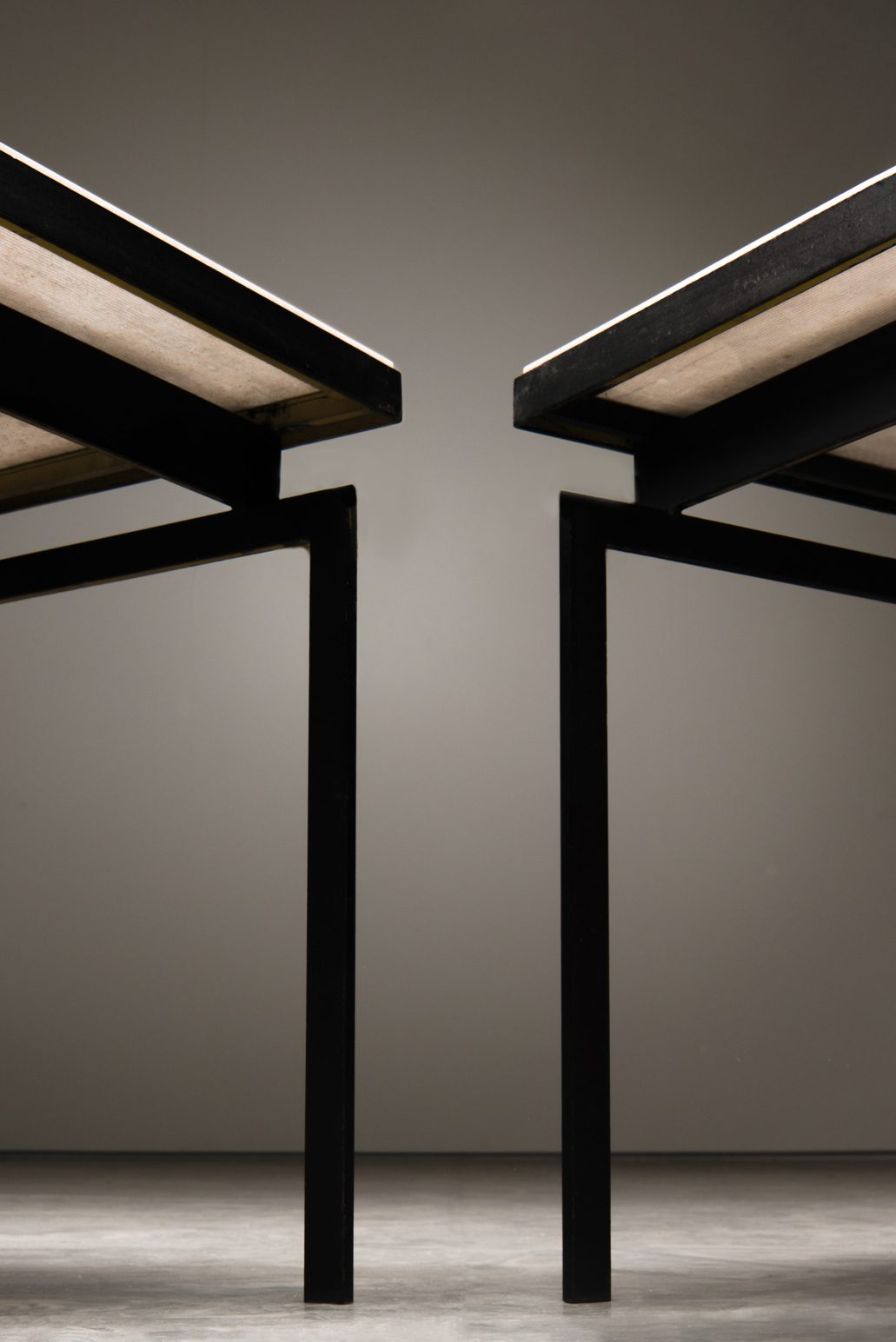 Rare Pair Side Tables