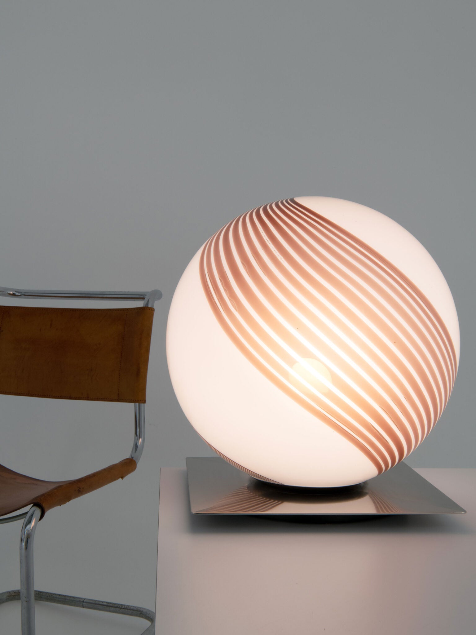 Swirl Table Lamp – Murano Glass
