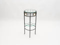 Rare signed gilded wrought iron gueridon table by Garouste & Bonetti 1995