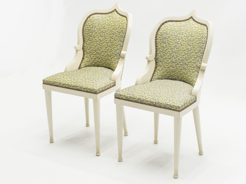 Set of 10 Garouste & Bonetti ‘Palace’ dining chairs 1980